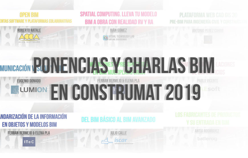 PONENCIAS Y CHARLAS CONSTRUMAT 2019 FOTO PORTADA BIMCHANNEL