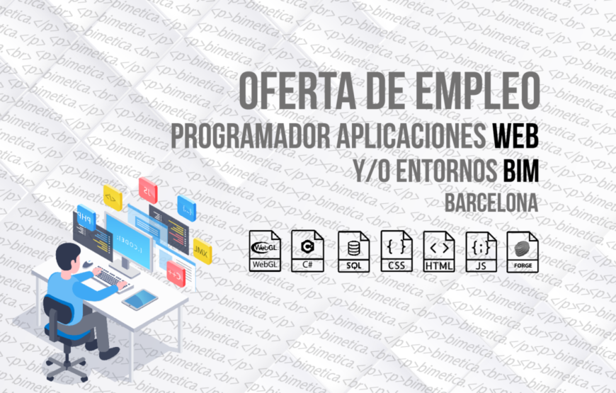 Oferta de empleo - Programador de aplicaciones Web - Barcelona