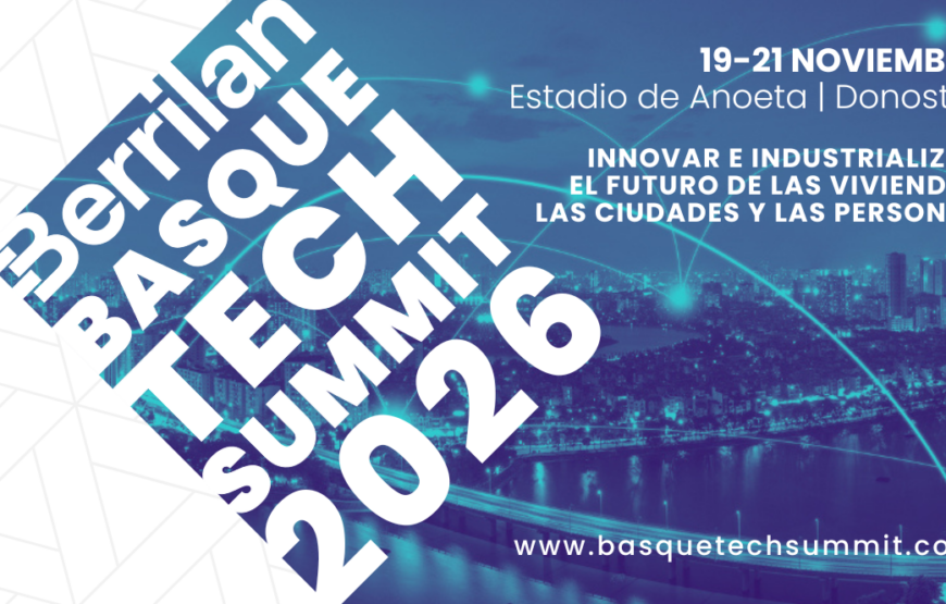 Berrilan Basque Tech Summit 2026: del 19 al 21 de noviembre en Donostia–San Sebastián